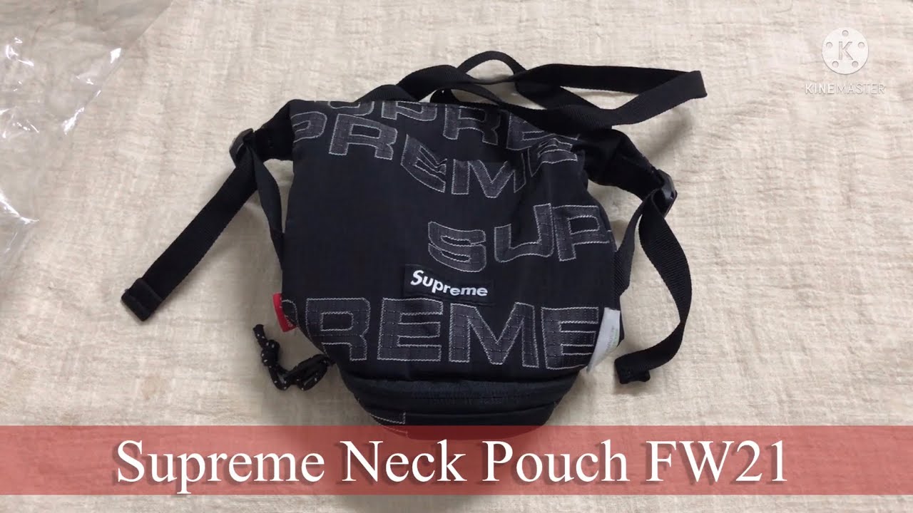 Supreme Neck Pouch FW21 [Review]