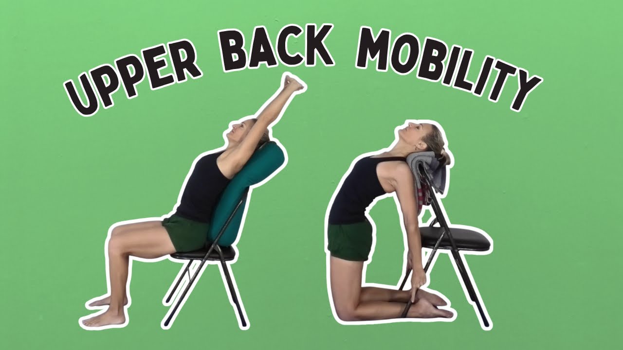 Upper Back MOBILITY & Beginner Friendly BACKBENDS | Iyengar Yoga for Stiff Spines