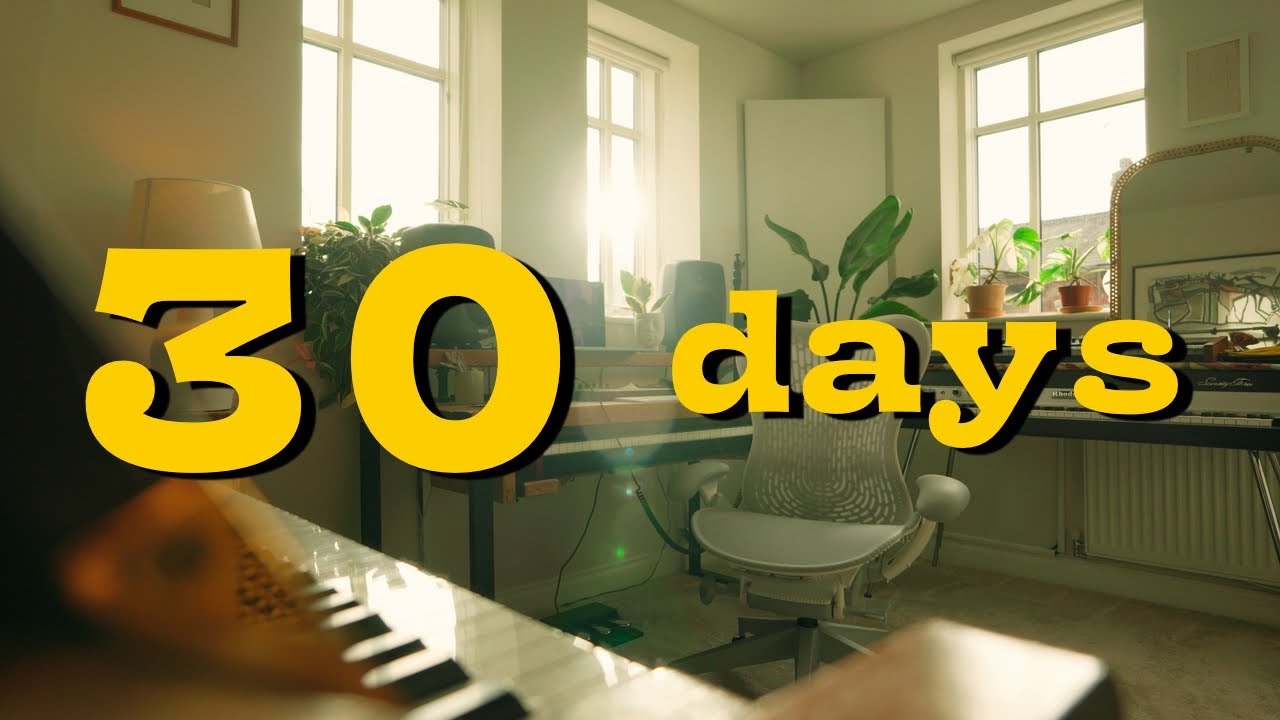 What I learned making beats for 30 days straight