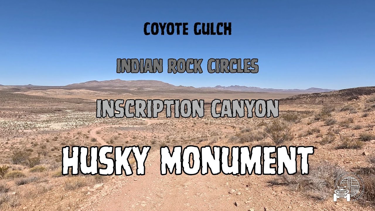 Husky Monument, Inscription Canyon, Rock Circles, and Coyote Gulch