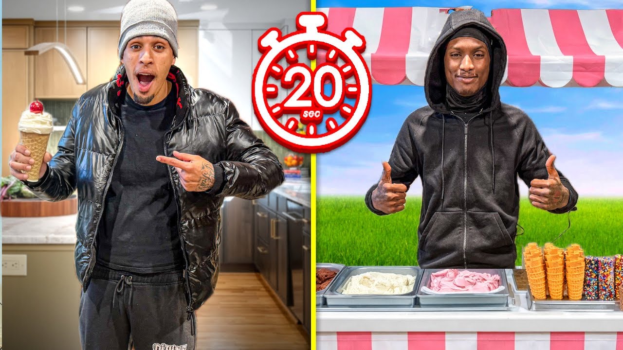 20 Minute Milkshake Challenge😱WHO REALLY WON?!”