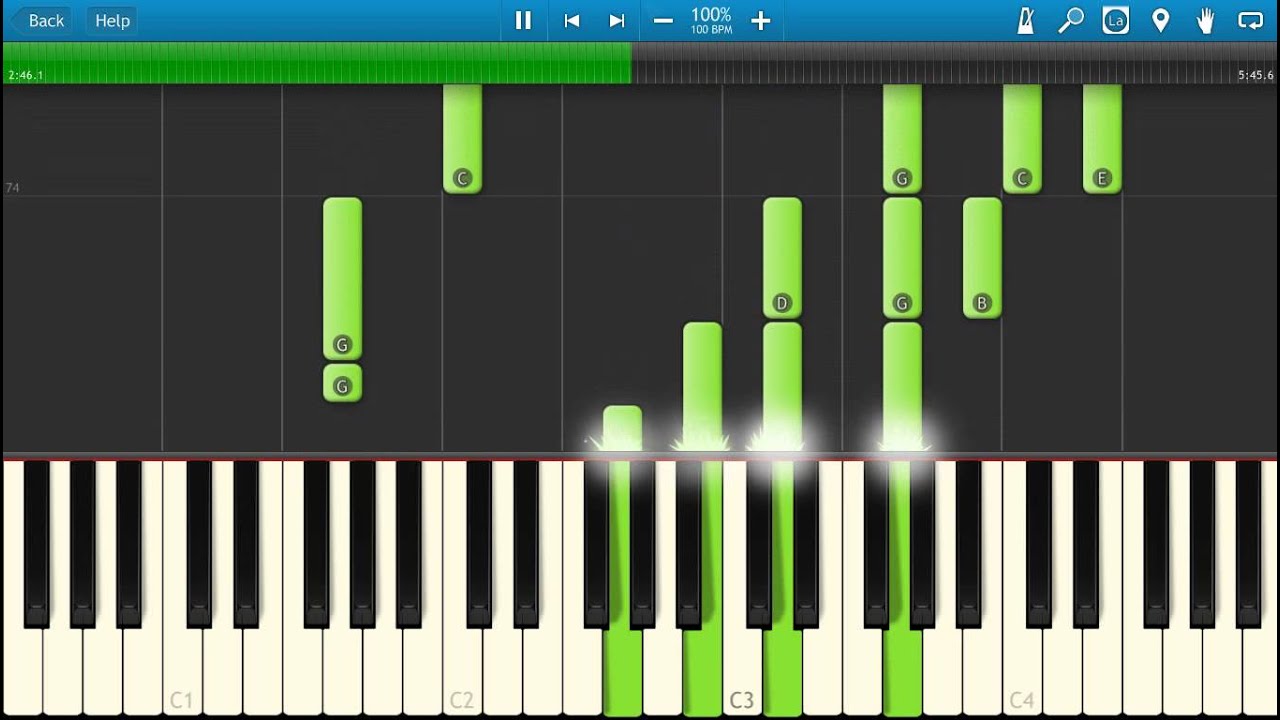 Pink Floyd - On The Turning Away Piano Tutorial - How to play (Synthesia)