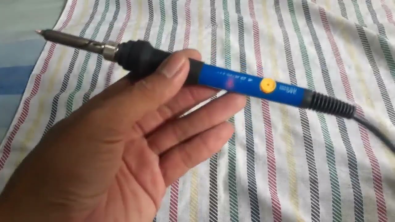 Memperbaiki Solder Iron Adjustable 60w Kondisi Mati dan Tidak Panas