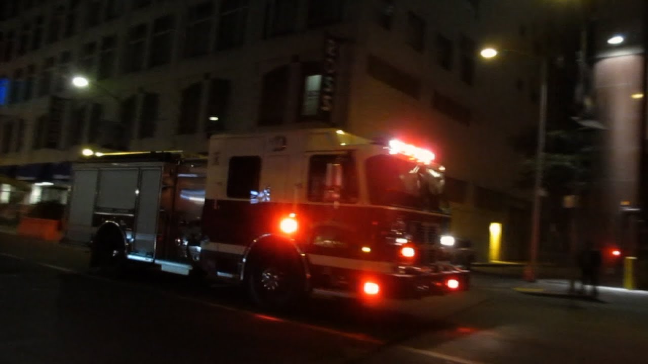 San Francisco Fire Department @ 4th St & Market St San Francisco California