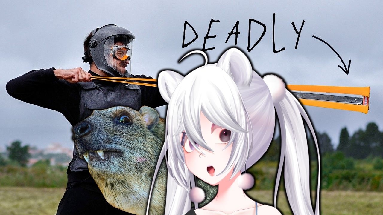 Vtuber Reacts to the World’s Most Dangerous Slingshot ! | Mike Shake Reaction
