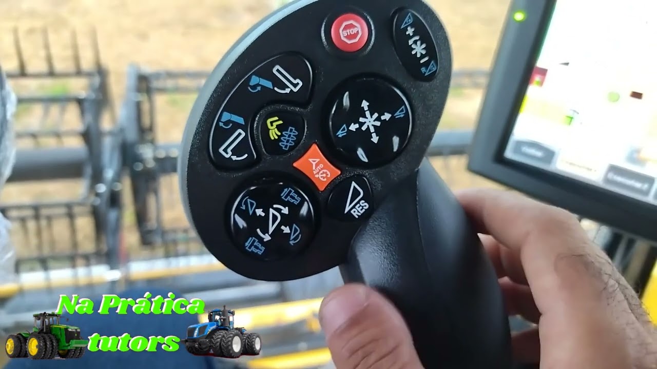 TUTORIAL COLHEITADEIRA CR 9.90 NEW HOLAND