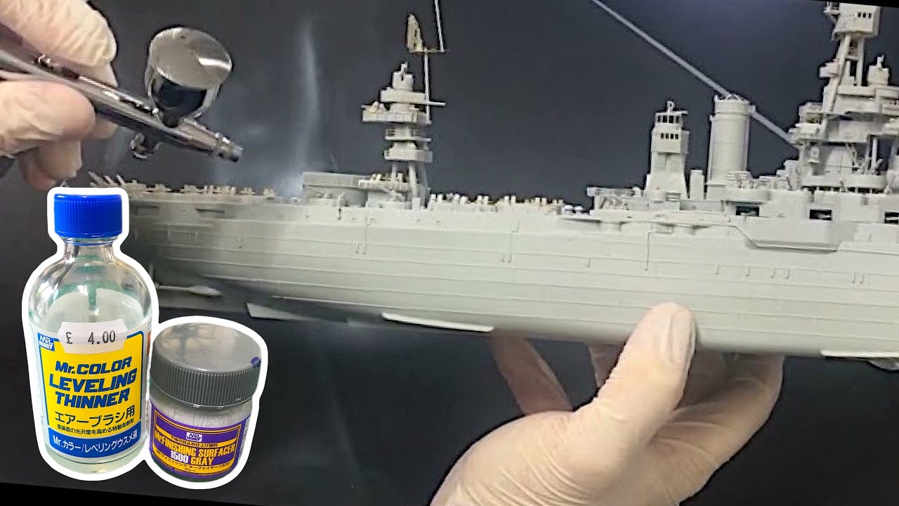 Mr.Hobby Finishing Surfacer 1500 Gray/ PRIMER BASE COAT