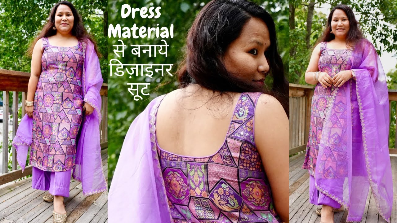 How To Make Plain Sleeveless Kurta Cutting and Stitching|Deep neck suit|Maina Thapa