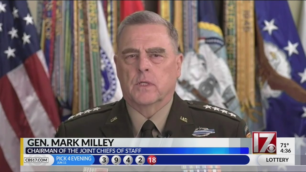 General apologizes for appearing at Trump photo op in front of DC church