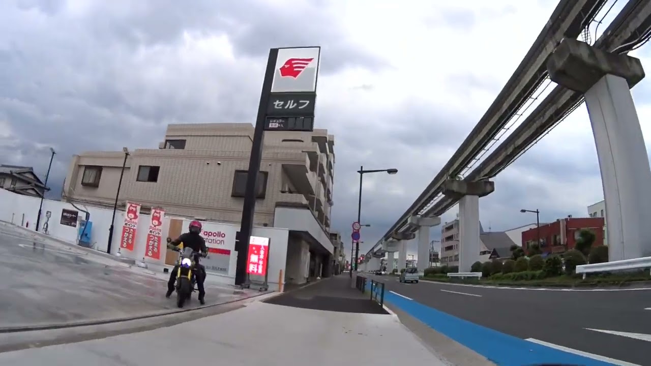 自転車さんぽ516　東大和市・上北台駅→玉川上水駅→砂川七番駅→高松町二丁目