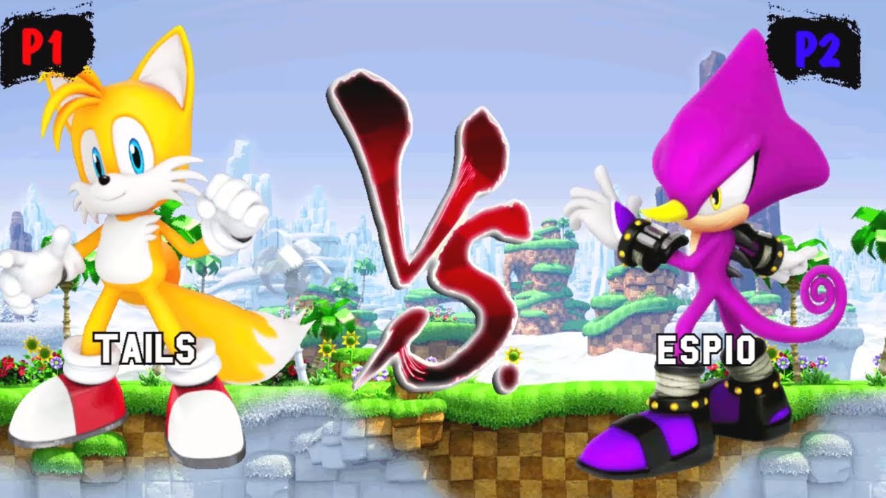 Tails VS Espio I Sonic Battle JUS MUGEN v3