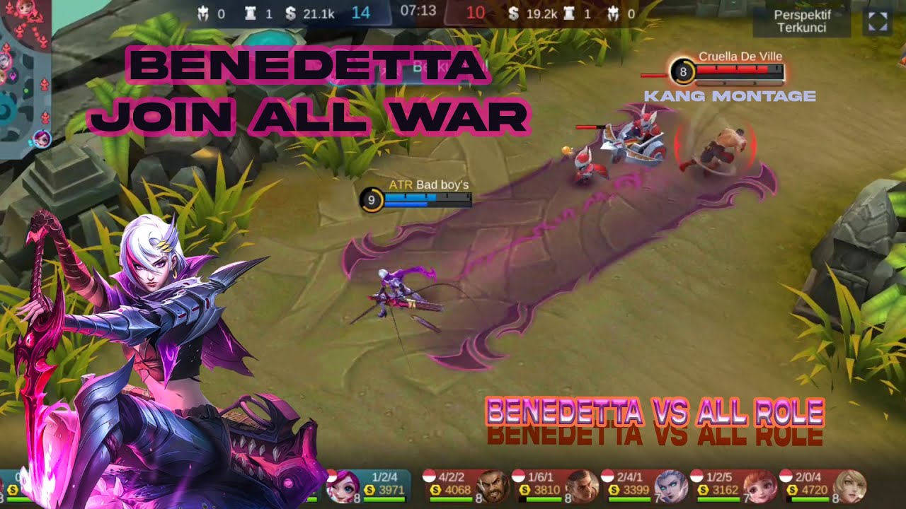 BENEDETTA , Freestyle, Outplay | BENEDETTA MONTAGE #1 | BEST MOMENTS | MOBILE LEGENDS BANG BANG