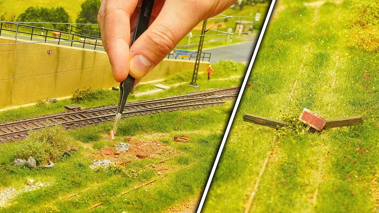 How to Build a REALISTIC Overgrown Railroad Siding 🛤️ | H0 Model Railroad Build #37