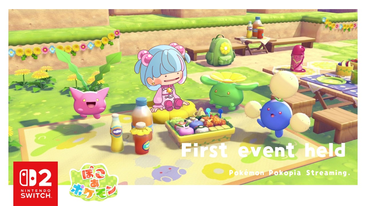 【ぽこポケ】ぽこ あ ポケモン最初のイベント！ハネッコのわたげあつめをしてみよ～！🌼🌸【Gat】