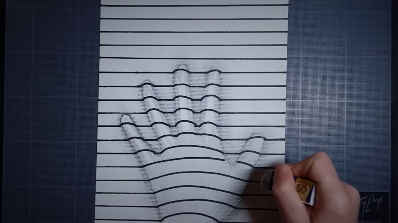 Tutoriel Effet 3D main Effet optique