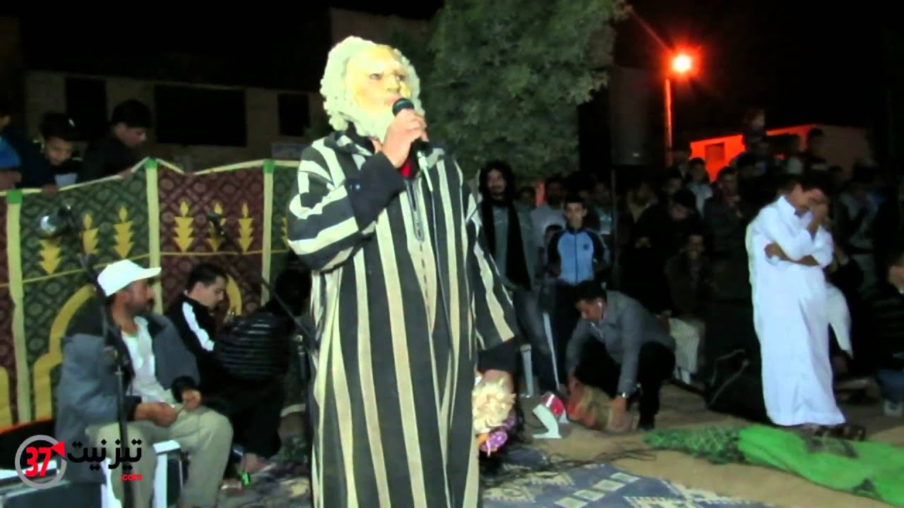 الزعيم والصعقة الكهربائية أثناء سهرة كرنفال أولاد جرار 23/10/2015