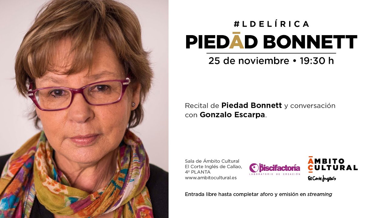 Ciclo #LdeLírica l Encuentro con Piedad Bonnett