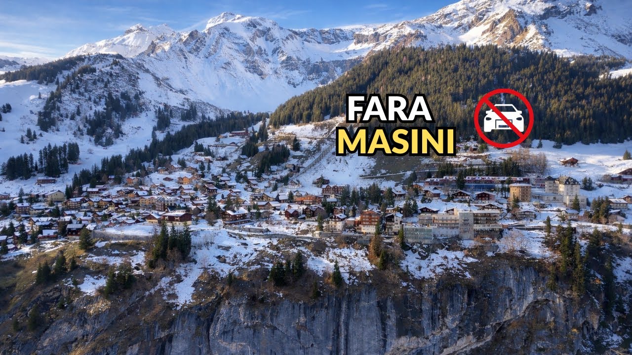 Cum e să trăiești într-un sat suspendat în Alpi? | Mürren