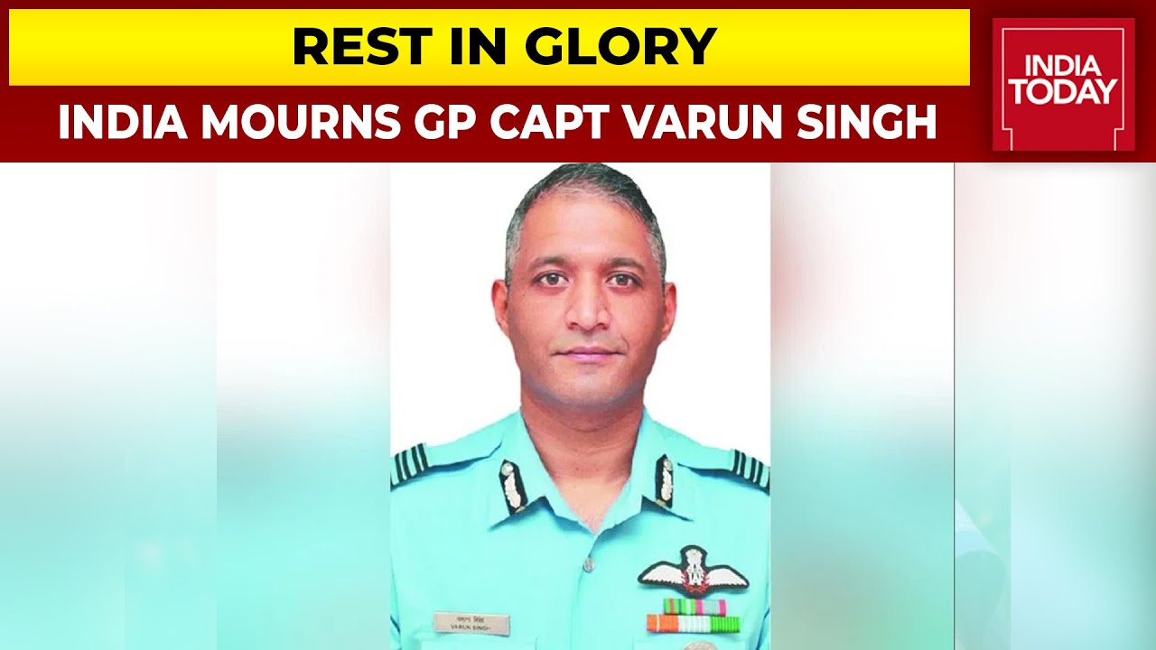 RIP Group Captain Varun Singh: Saurya Chakra Awardee Passes Away At Bengaluru Command Hospital