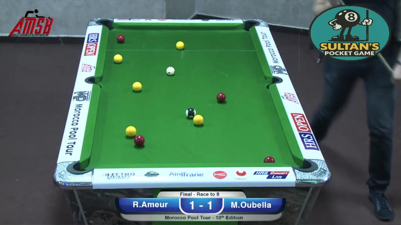 🔥 MOROCCO POOL TOUR FINALE | Rameur vs Moubella | Ultimate 8-Ball Action