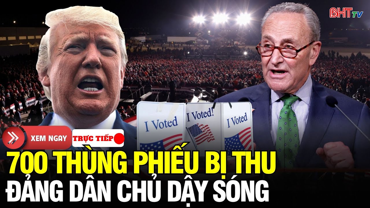 🔴Nước Mỹ Rung Chuyển: FBI lục soát trung tâm bầu cử, Đảng Dân chủ dậy sóng - Bầu cử 2020 sống lại