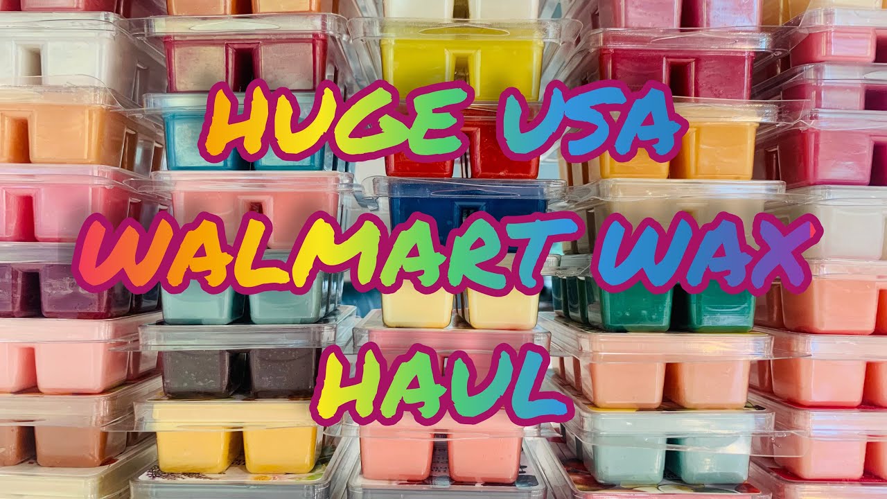 HUGE US WALMART WAX HAUL #waxmelts #waxhaul #scentsationals #betterhomesandgardens