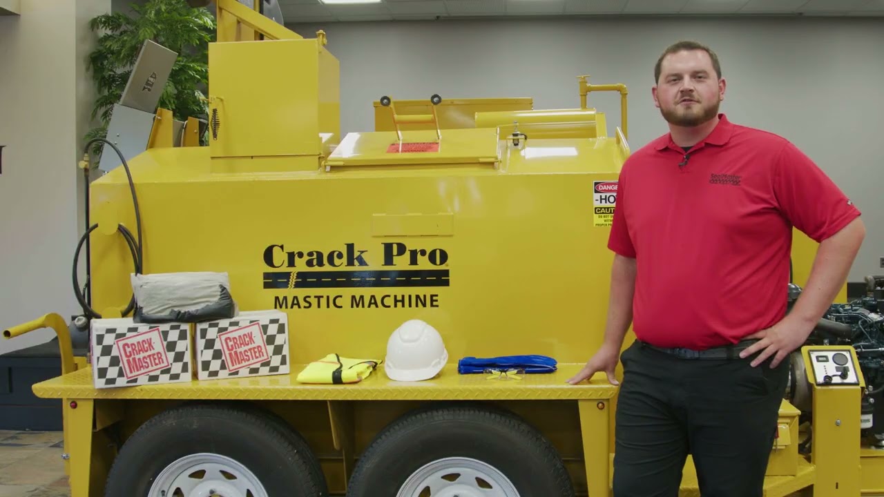 SealMaster Crack Pro Mastic Machine