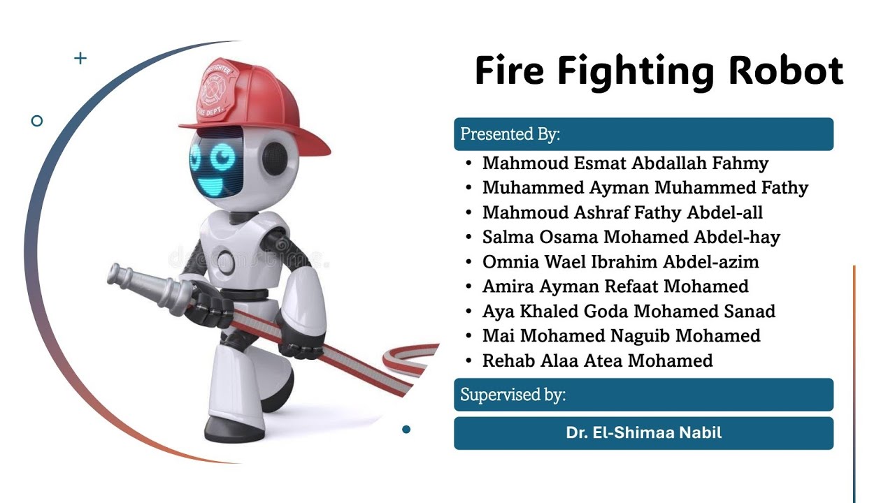 1. Fire Fighting Robot