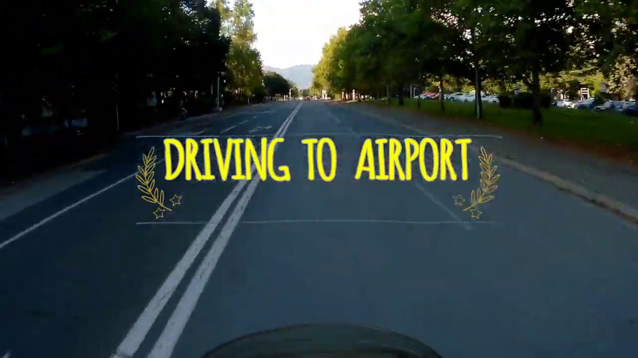 BURGMAN DRIVING TO AIRPORT