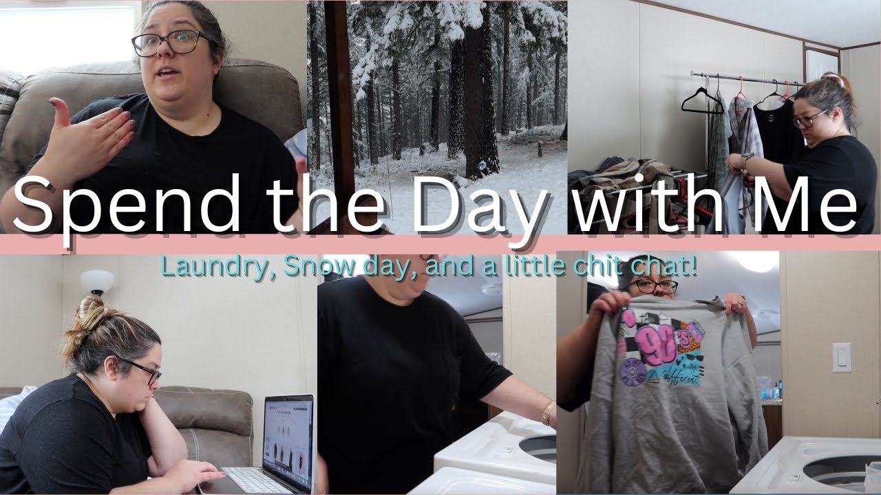 Spend the Day with Me -  Getting things done on a snowy day! - Brianna Weiler