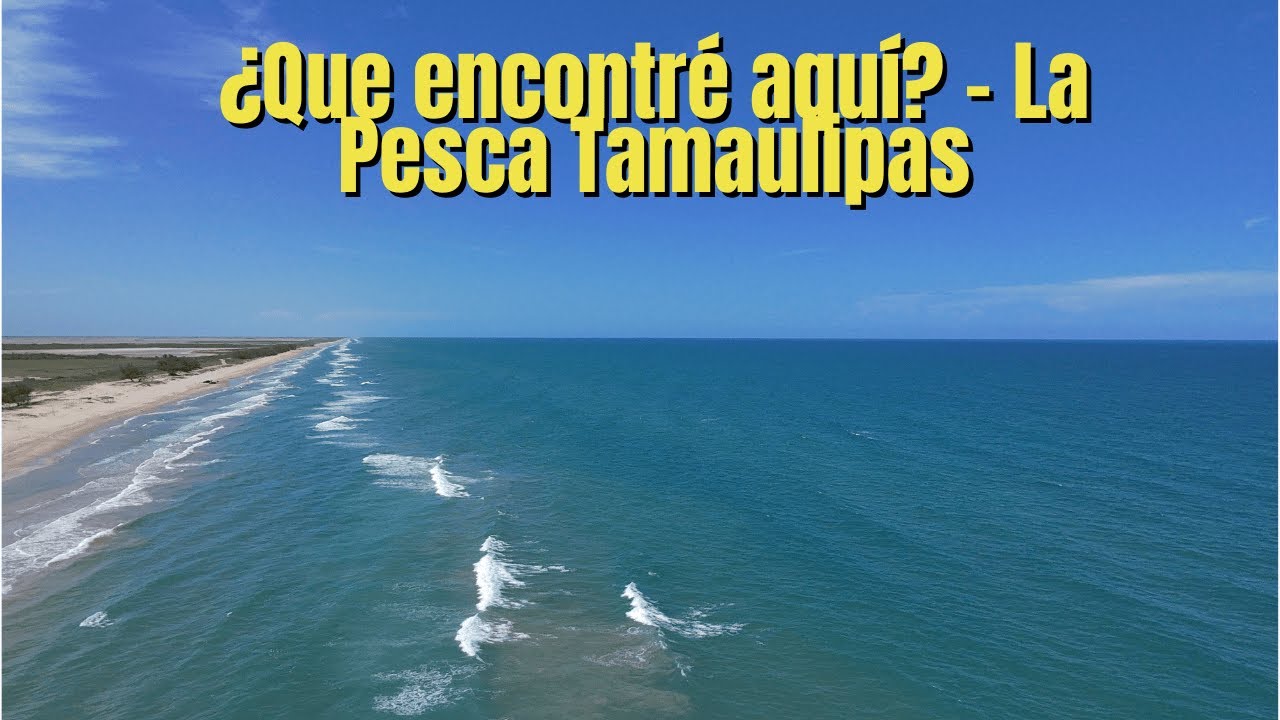 ¿Te atreverías ir hasta el final de esta playa? - La Pesca Tamaulipas