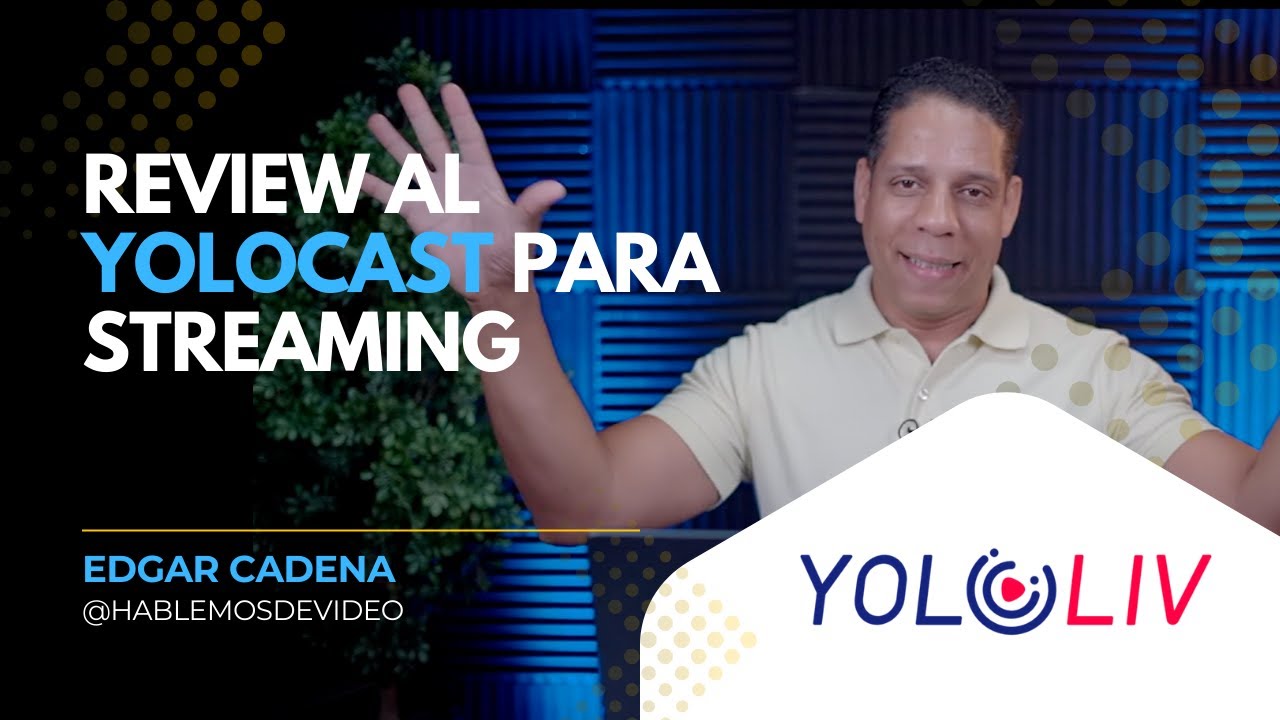 Transmisión en vivo multiplataforma con YoloCast.  Domina tu streaming como un profesional.