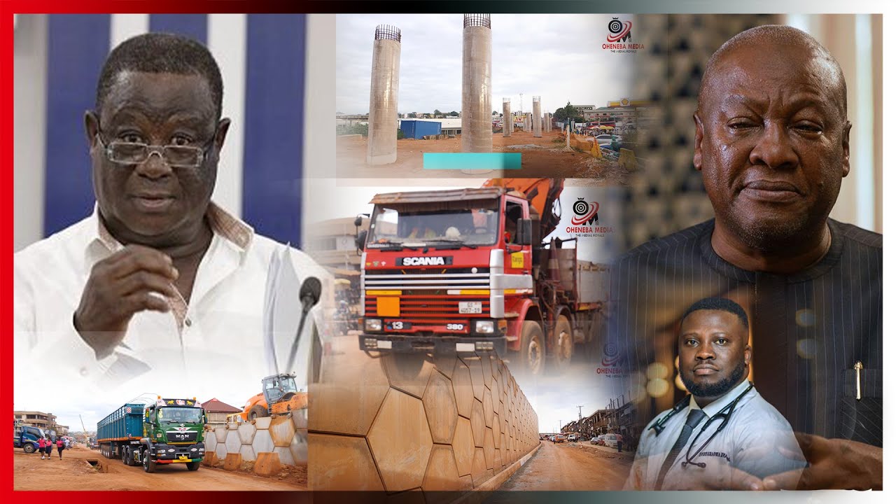 LATEST UPDATE-The True State Of Suame Interchange Construction Project,Roads & 0verpasses In Kumasi 