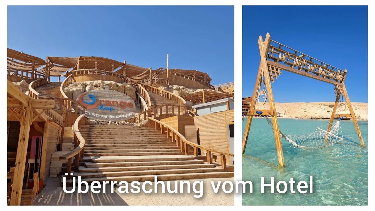 Wahnsinns Geschenk vom Hotel - New Eagles Aquapark Resort in Hurghada. Überrascht auf Ägypten Reise.