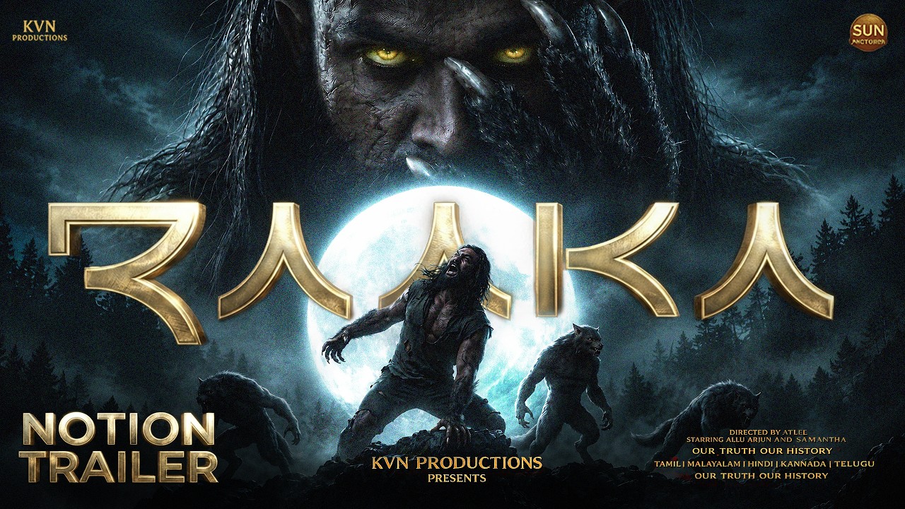 RAAKA (2027) Notion Trailer | Allu Arjun | Deepika Padukone | Directed by Atlee | Anirudh |