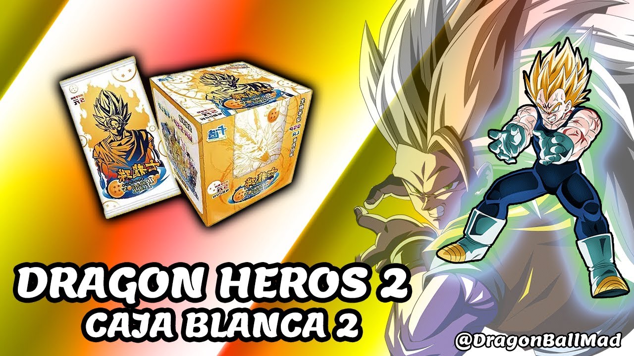 DRAGON HEROS 2 , CAJA BLANCA SEGUNDA APERTURA !!