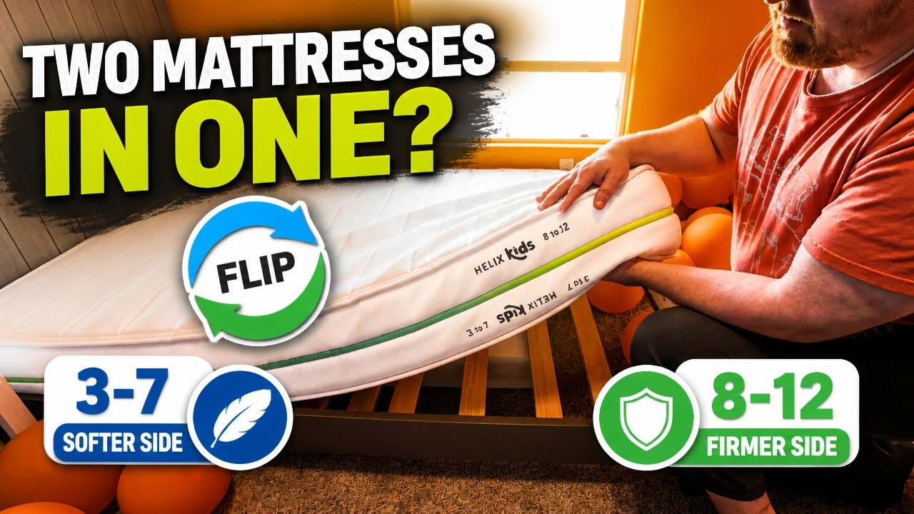 The Last Kids Mattress You’ll Buy? Helix Kids Mattress Review (Ages 3-12) @HelixSleep