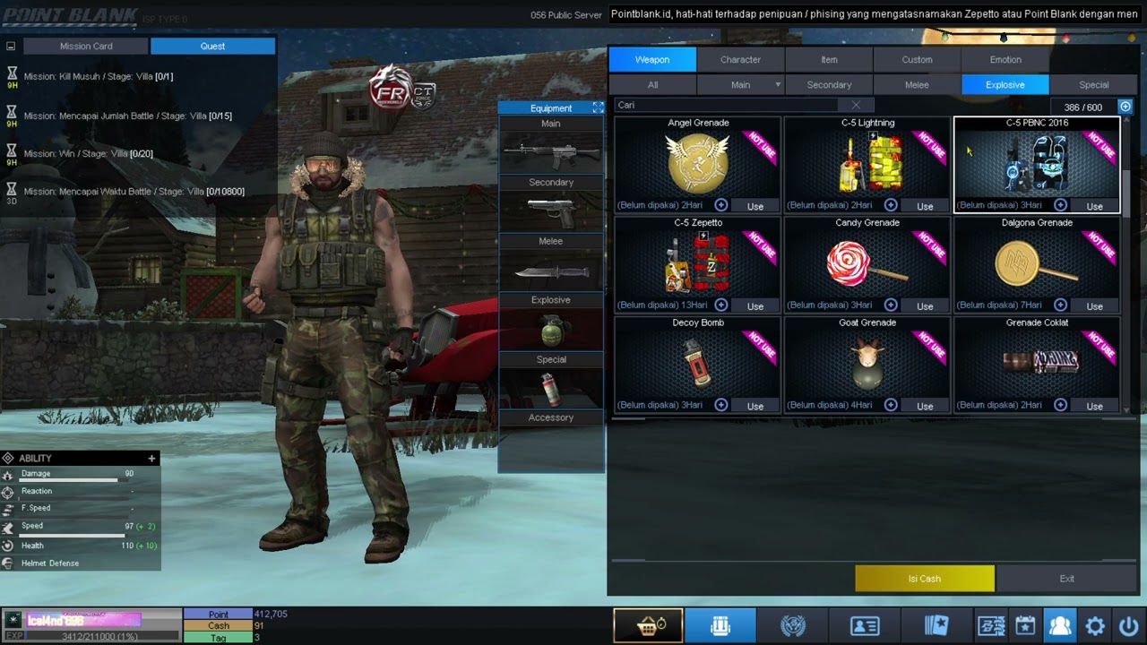 Jual Account PB M1 (INVENT 450+ IDOL WIG 14DAYS QC QR BANYAK+ FC FT) (Kode 049) ✅️ACCOUNT SOLD✅️