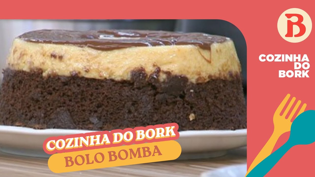Bolo bomba de chocolate | Receita do Bork | Band Receitas