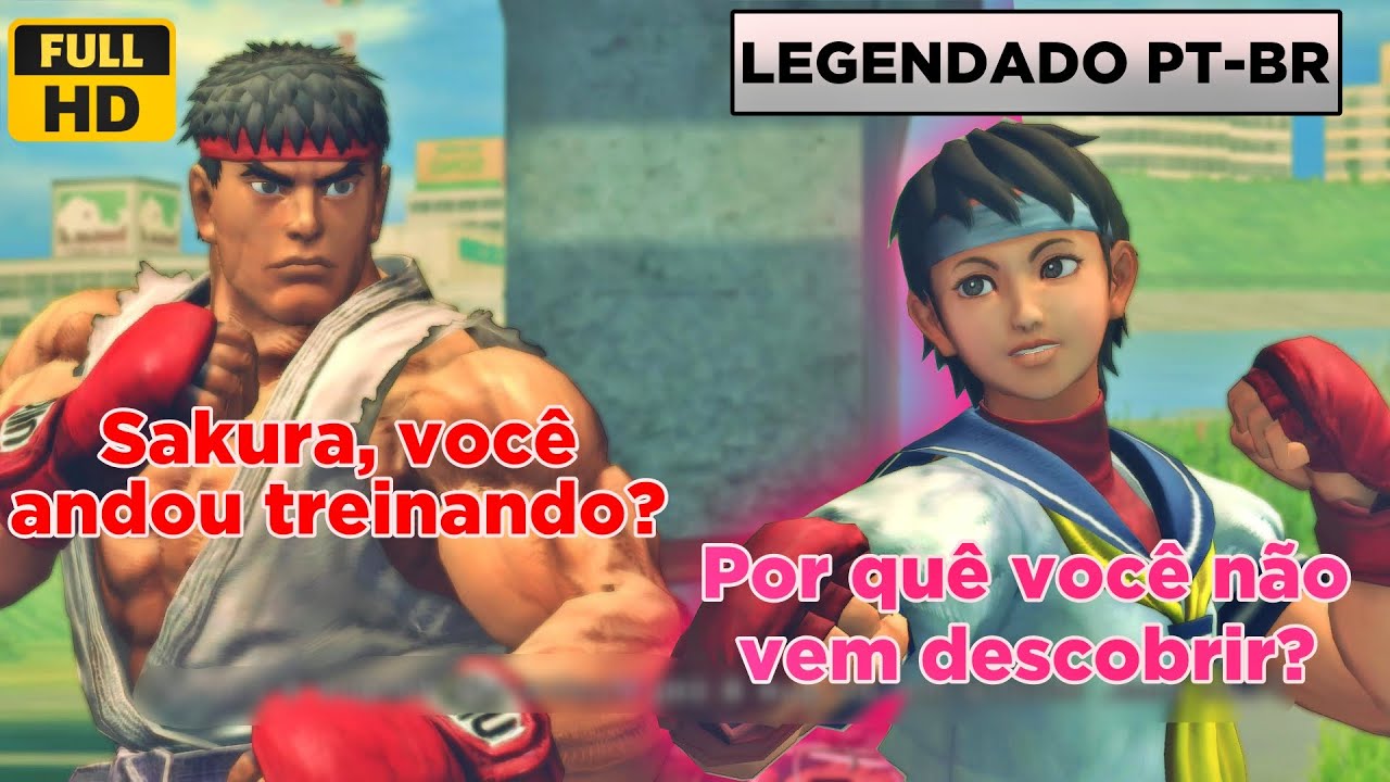 TODAS AS CENAS DE RIVAIS - Ultra Street Fighter IV Legendado PT-BR (FULL HD / 60FPS)