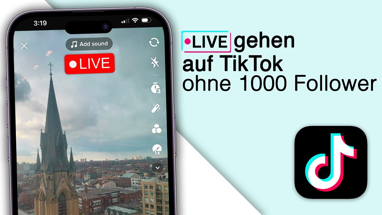Wie kann man auf TikTok Live gehen ohne 1000 Fans/Follower! [2024]