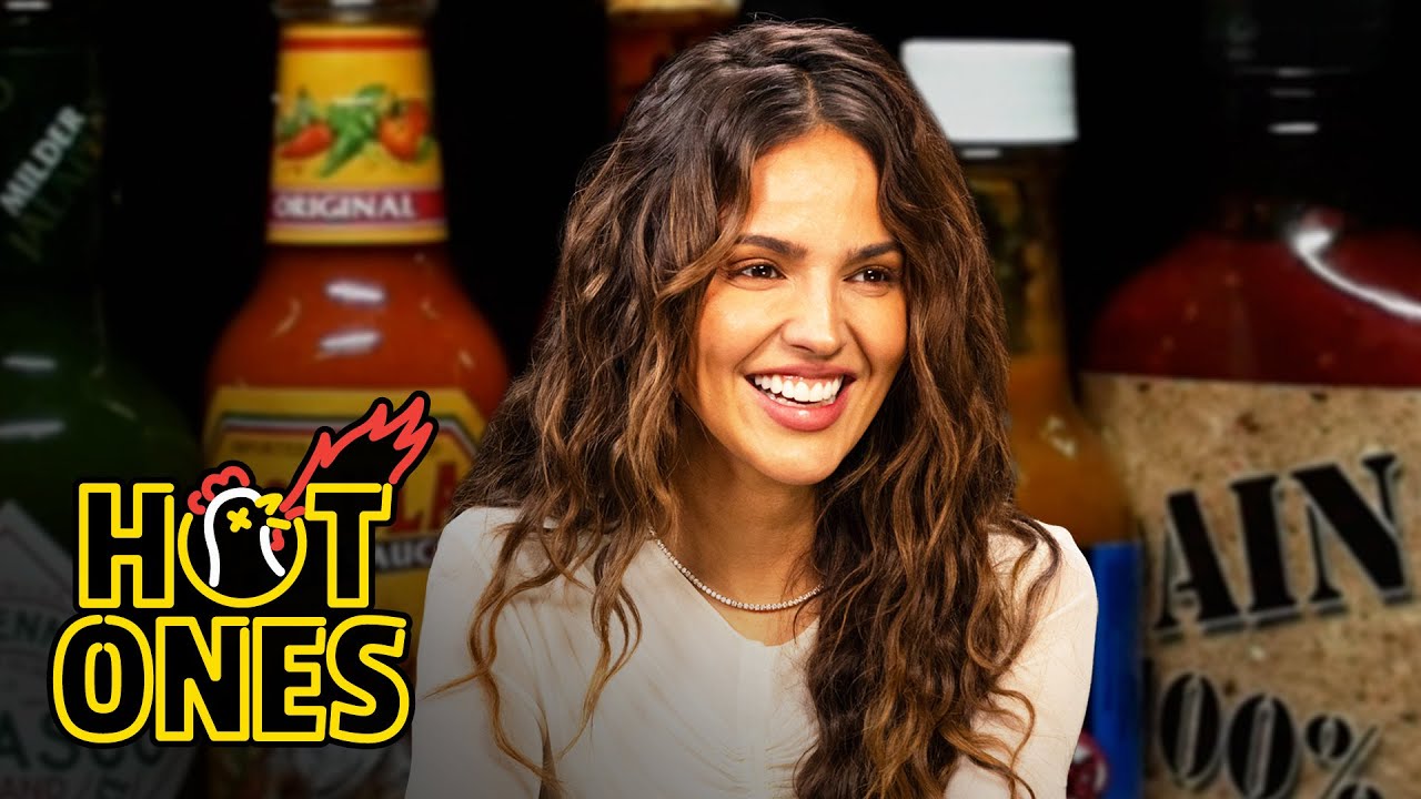 Eiza González Cries on Command While Eating Spicy Wings | Hot Ones