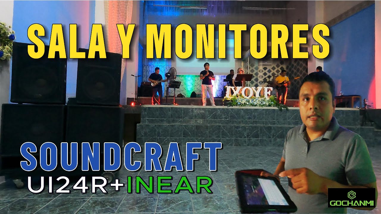 Les ayude con mixer de sala y unos monitores Inear este fue el resultado @gochanmi3704