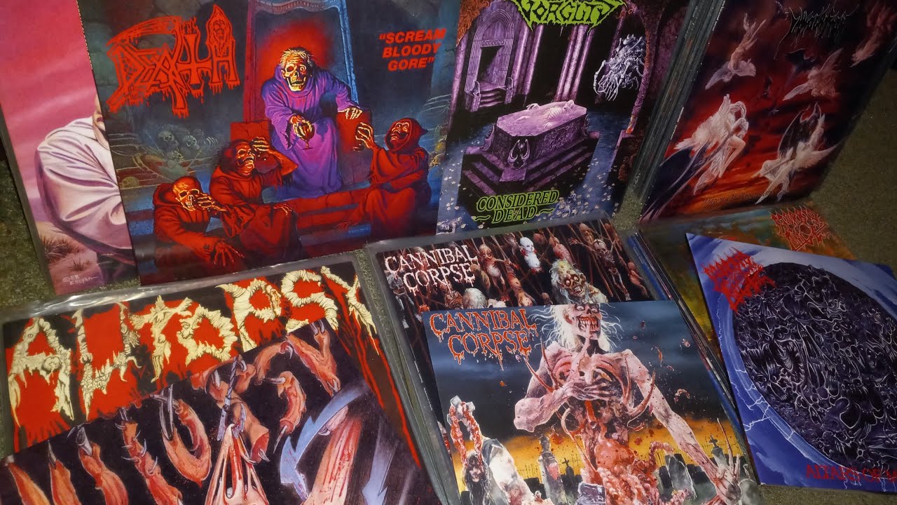 My DEATH METAL ~ Vinyl/Record Collection 1