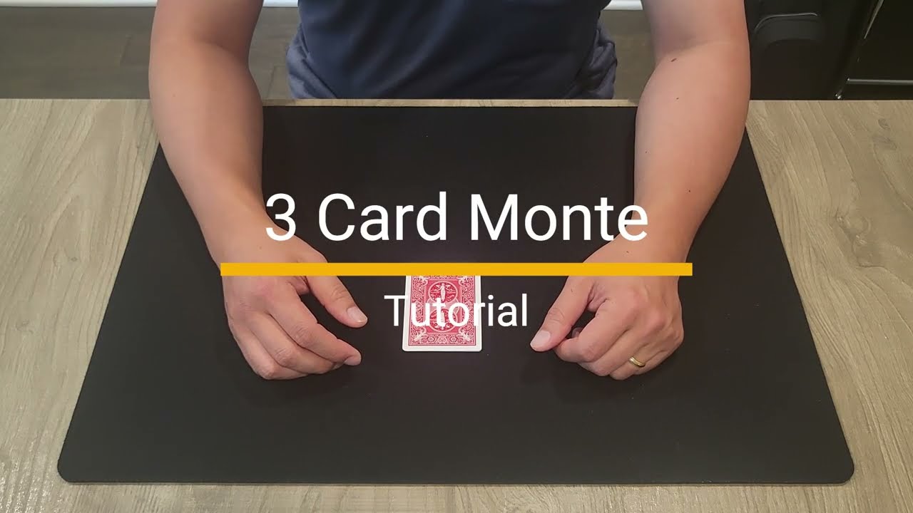[Card Trick Tutorial] 3 Card Monte. Easiest way to scam at the street!!