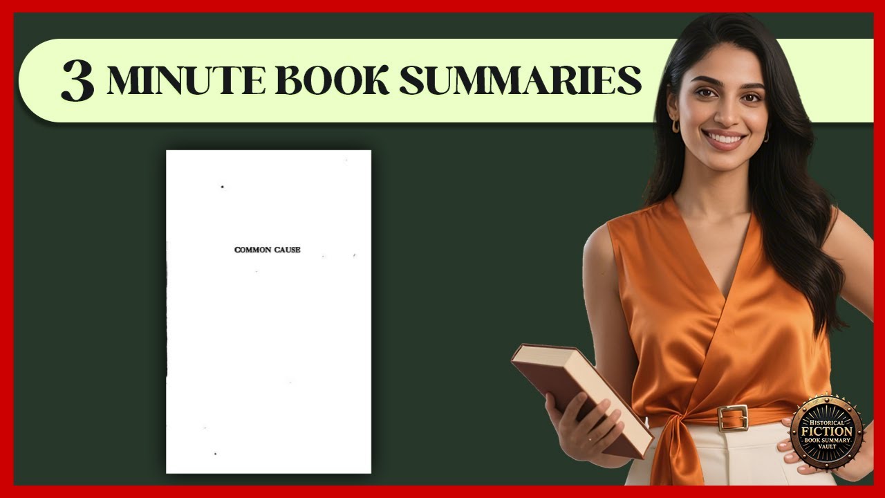 Common Cause Book Summary - Samuel Hopkins Adams | Historical Fiction Book Summary Vault