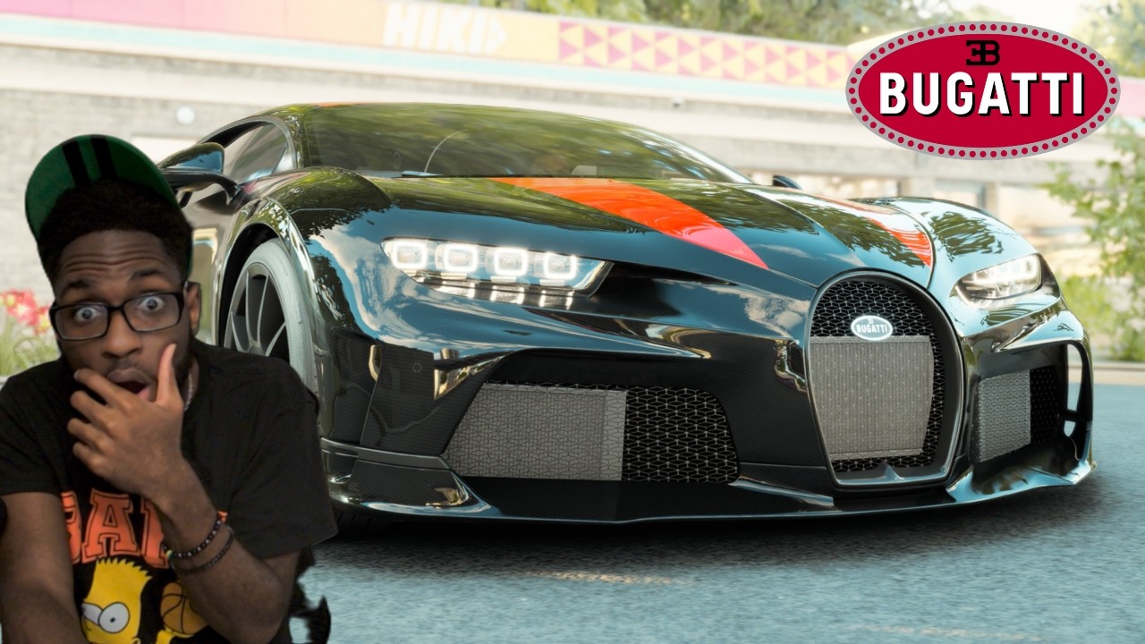 THE CREW MOTOR FEST THIS CAR IS FAST BUGATTI CHIRON SUPER SPORT 300+