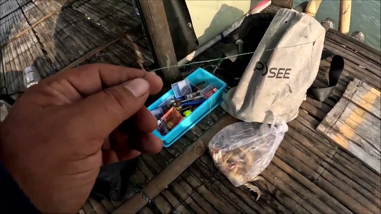 BERANGKAT SUBUH MANCING DI BAGAN JEMBAT EYANG MUHI   TANJUNG PASIR MANGROVE SUSAH IKAN BABON NYA