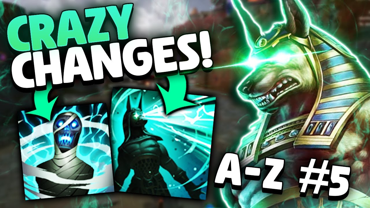 Anubis Wrap DOES DAMAGE and His Ult BURSTS DAMAGE - Smite 2 A-Z Series