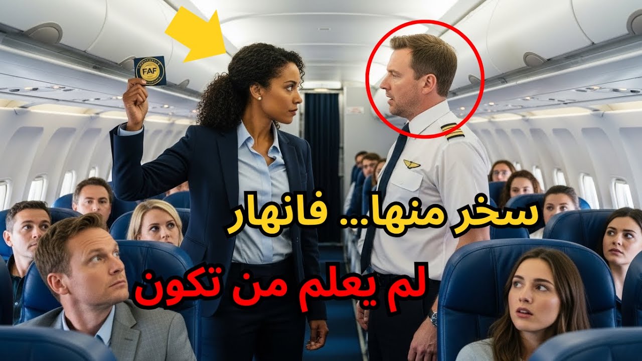 سخر منها في المطار لأنها سوداء… ثم اكتشف أنها أقوى منه بمنصبها